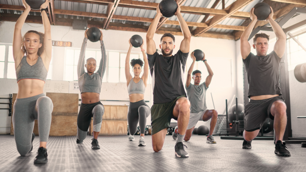 Lunge Ball HOLD